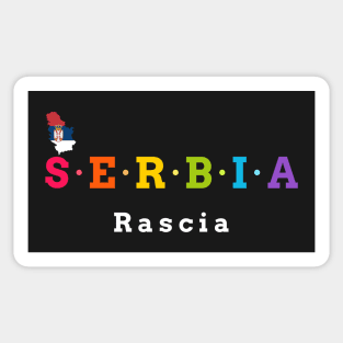 Serbia, Rascia. (Flag Version) Sticker